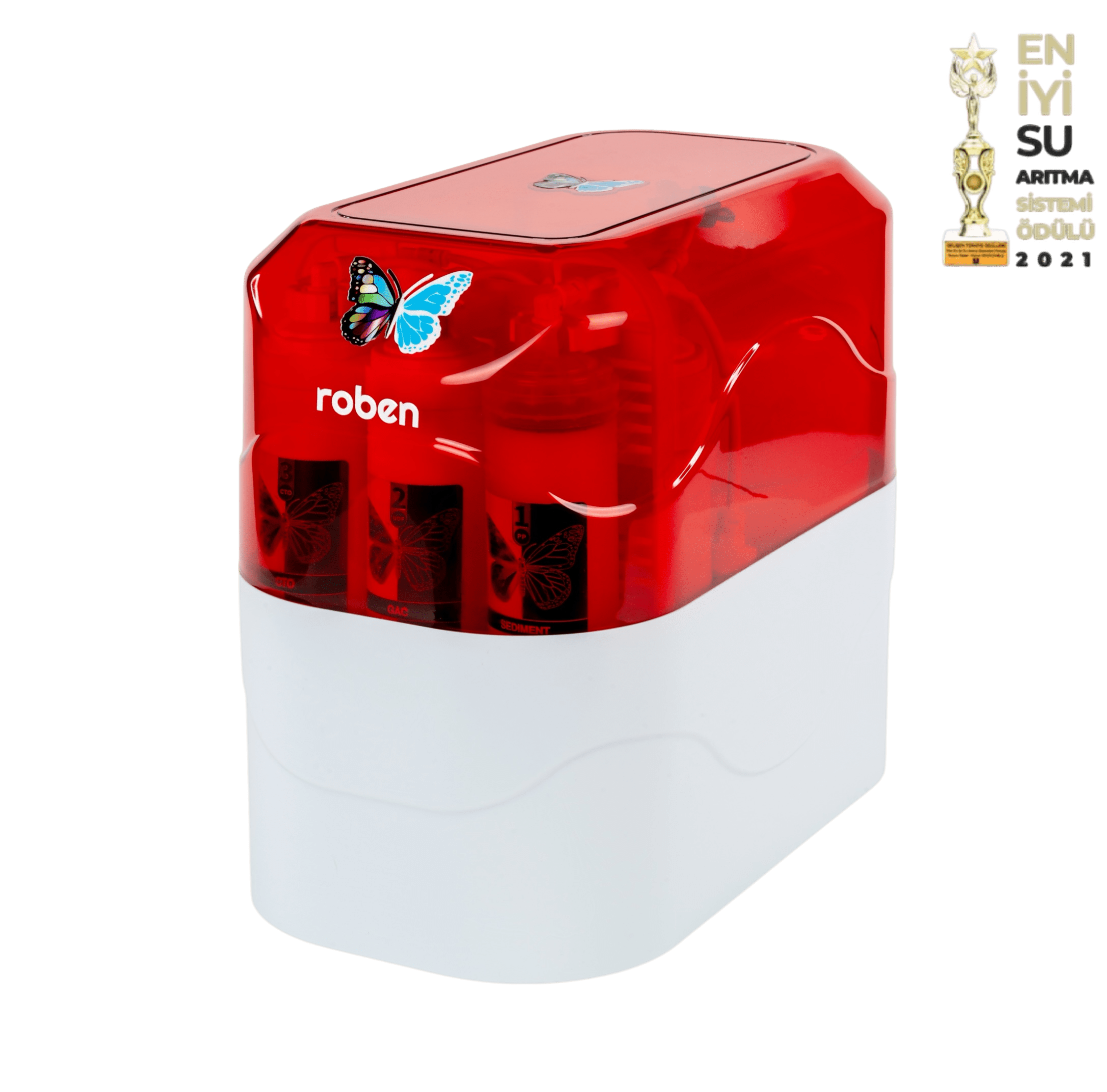 Roben 2.2 Su Arıtma Cihazı Kırmızı